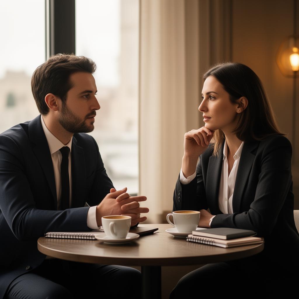 Beratungsgespräch Zeilen Consulting